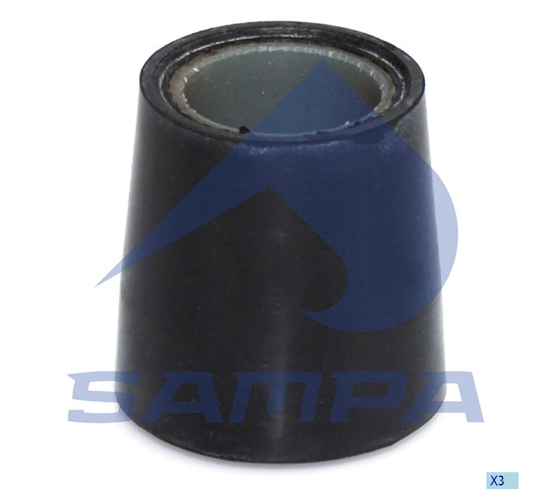 Buje Conico P/tensor Susp/fruehauf DI:1 1/4 DE:2 3/16 L:2 3/8 Marca Sampa Nparte 500.543