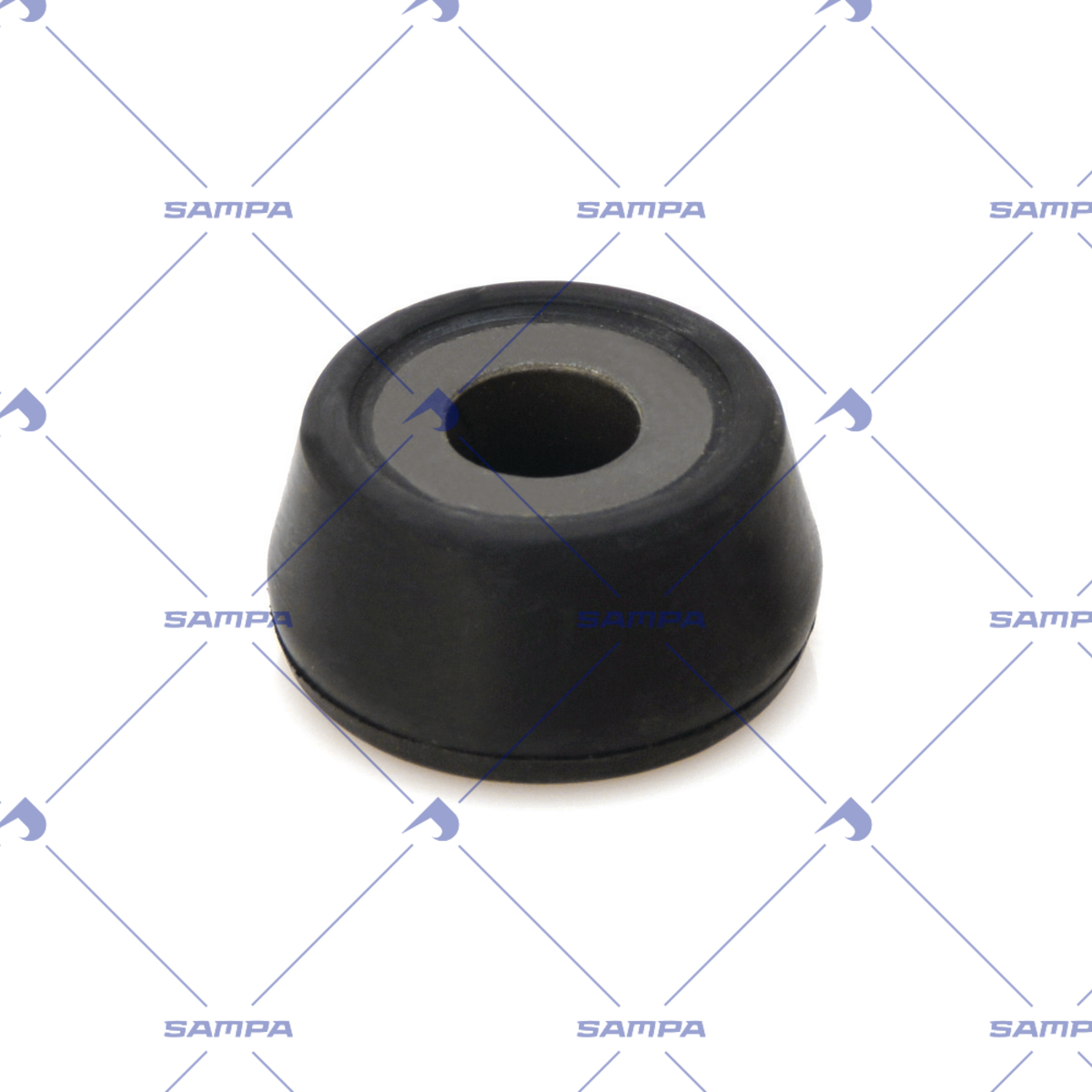 Buje de Hule/metal para Barra Estabilizadora de Scania 2196775   Marca Sampa Nparte 040.164