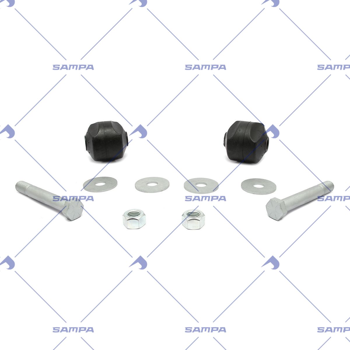 Kit de Bujes para Eje Trasero Neway Marca Sampa Nparte 501.274
