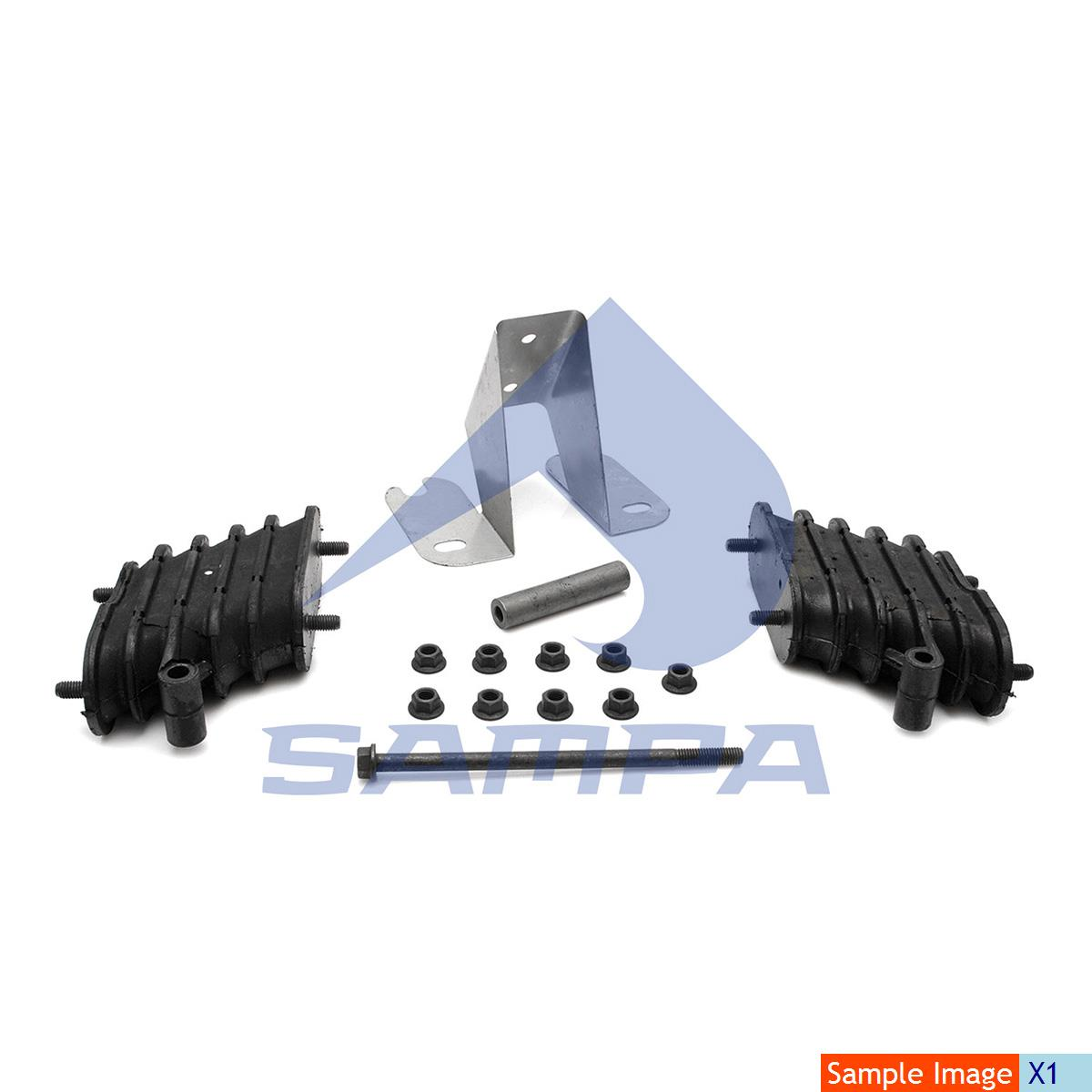 Kit Soporte Fuelle Haulmax (Acordeones) (2 Pzas) Marca Sampa Nparte 500.735 (10.096) (64179048)